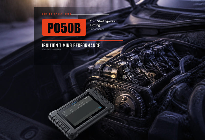 P050B Code: Cold Start Ignition Timing Performance