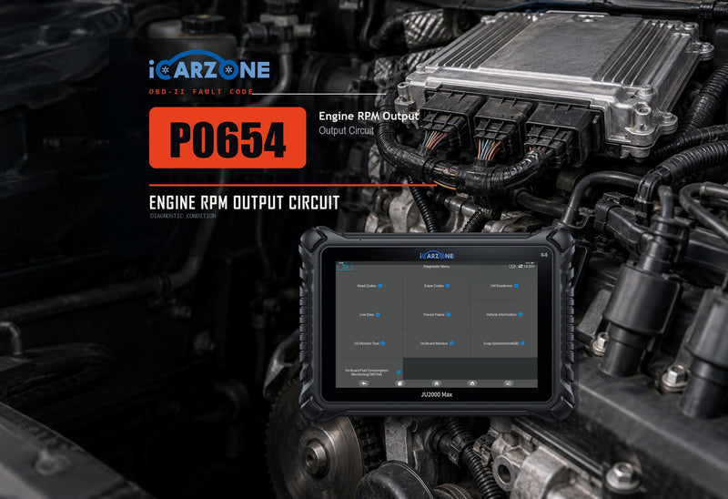 P0654 Code: Engine RPM Output Circuit Diagnosis
