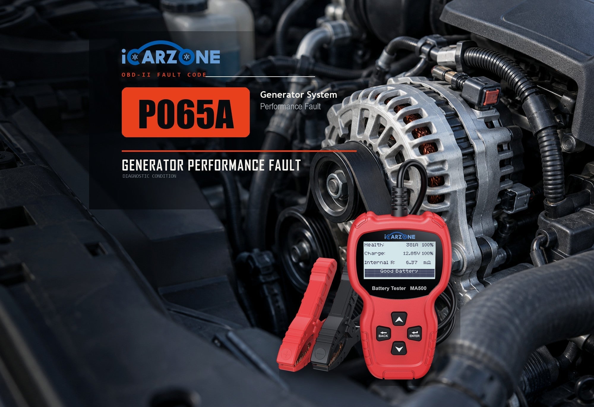 P065A Generator System Performance diagnostic illustration