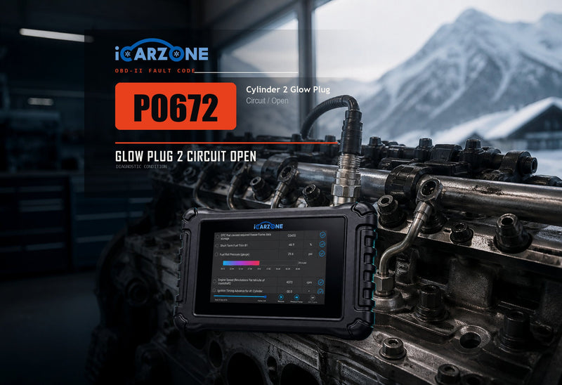 P0672 Code: Cylinder 2 Glow Plug Circuit/Open