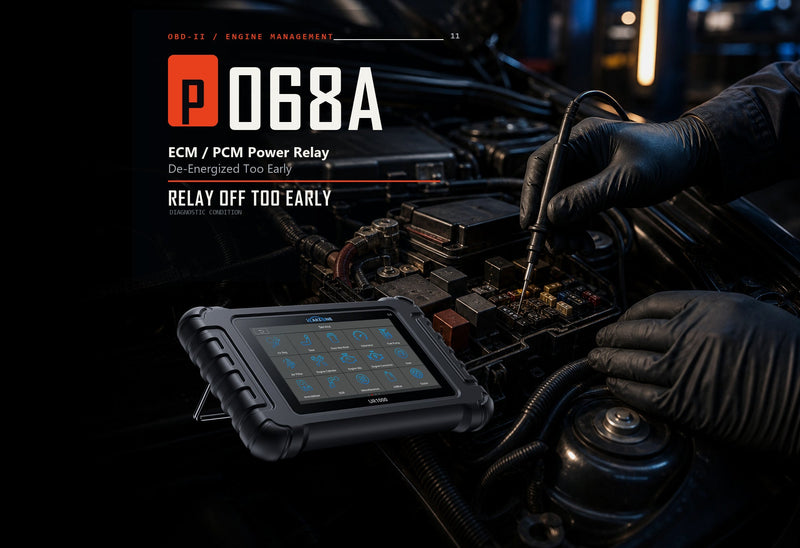 P068A Code Fix: ECM/PCM Power Relay Shuts Off Too Early