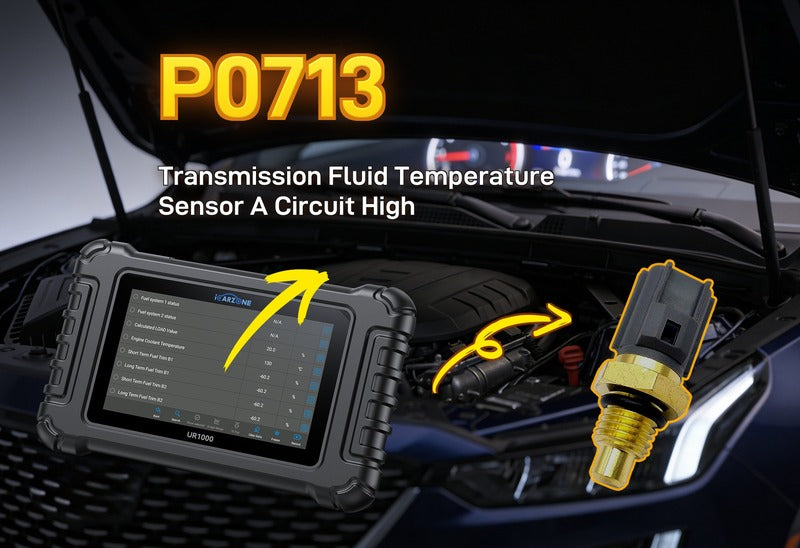P0713 Code Fix: Trans Fluid Temp Sensor High (Test First)