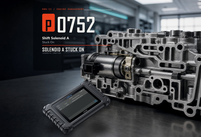 P0752 Code: Shift Solenoid A Stuck On