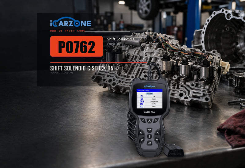 P0762 Code: Shift Solenoid C Stuck On
