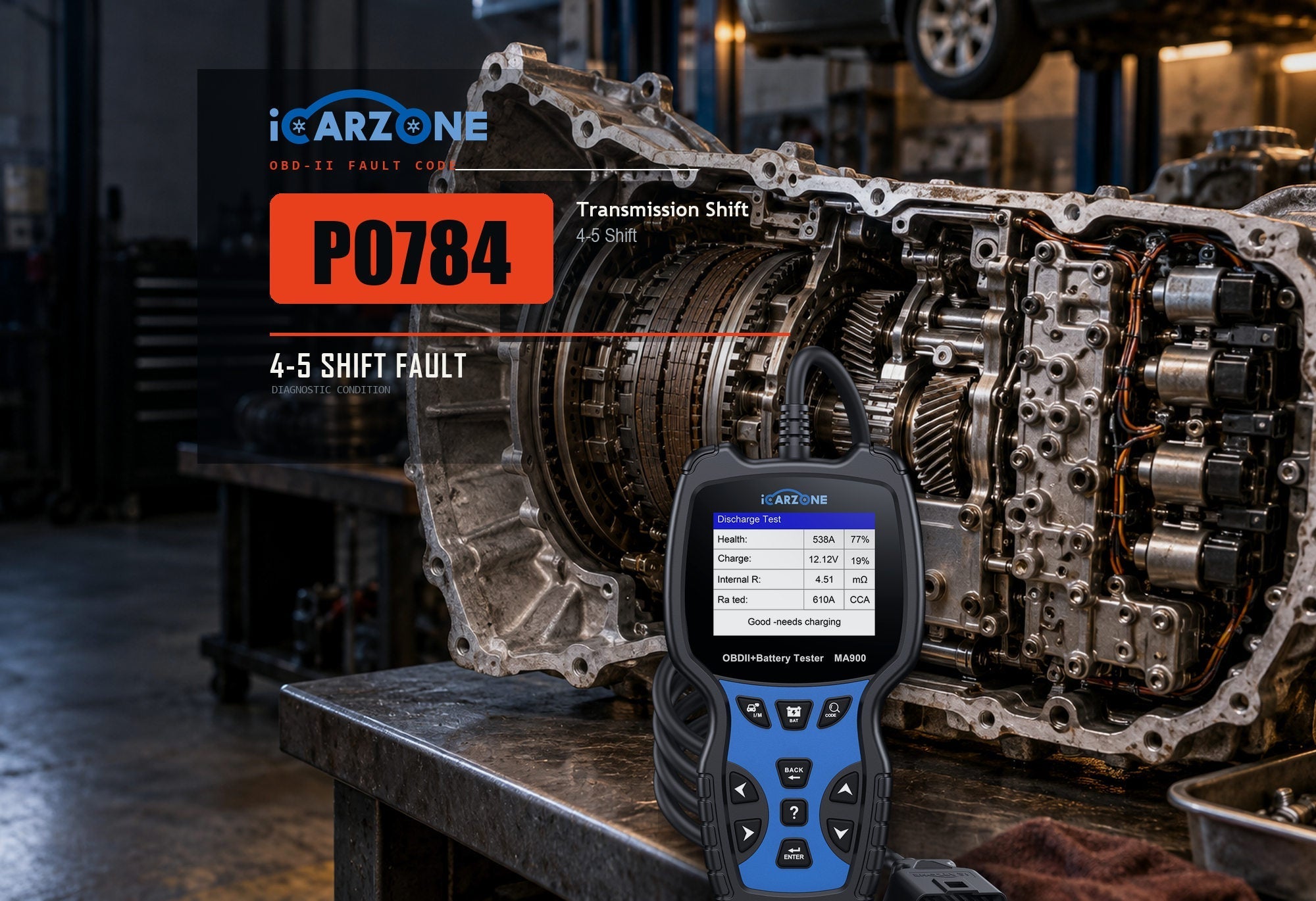 P0784 4-5 Shift diagnostic illustration