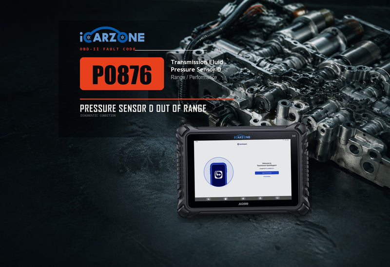 P0876 Code: Pressure Sensor D Range / Performance