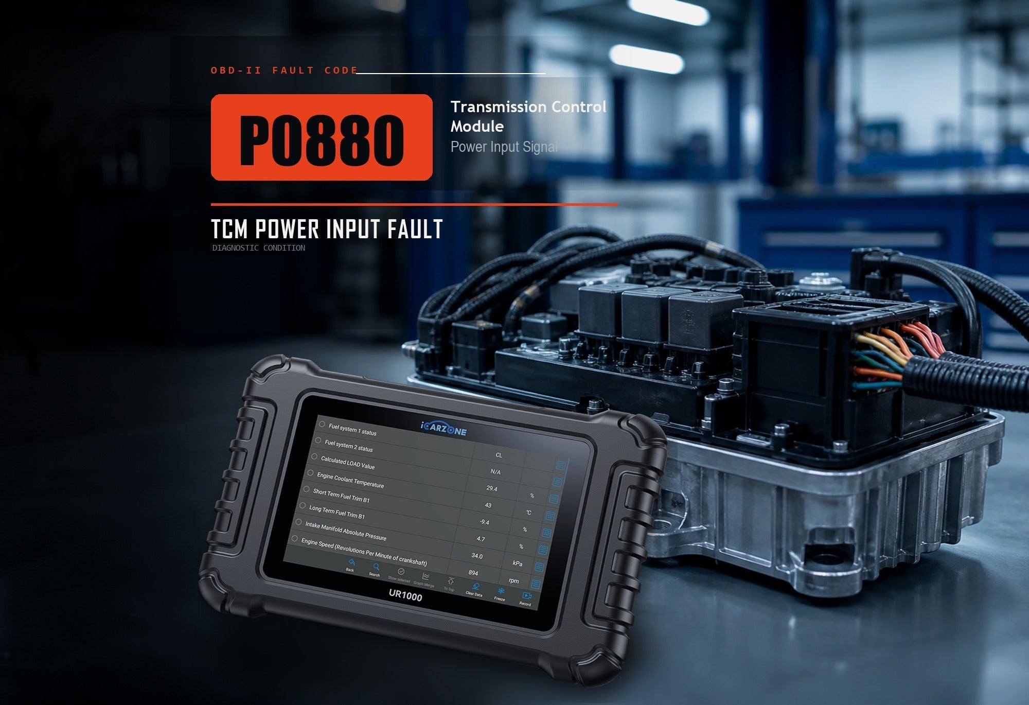P0880 TCM power input signal diagnostic guide