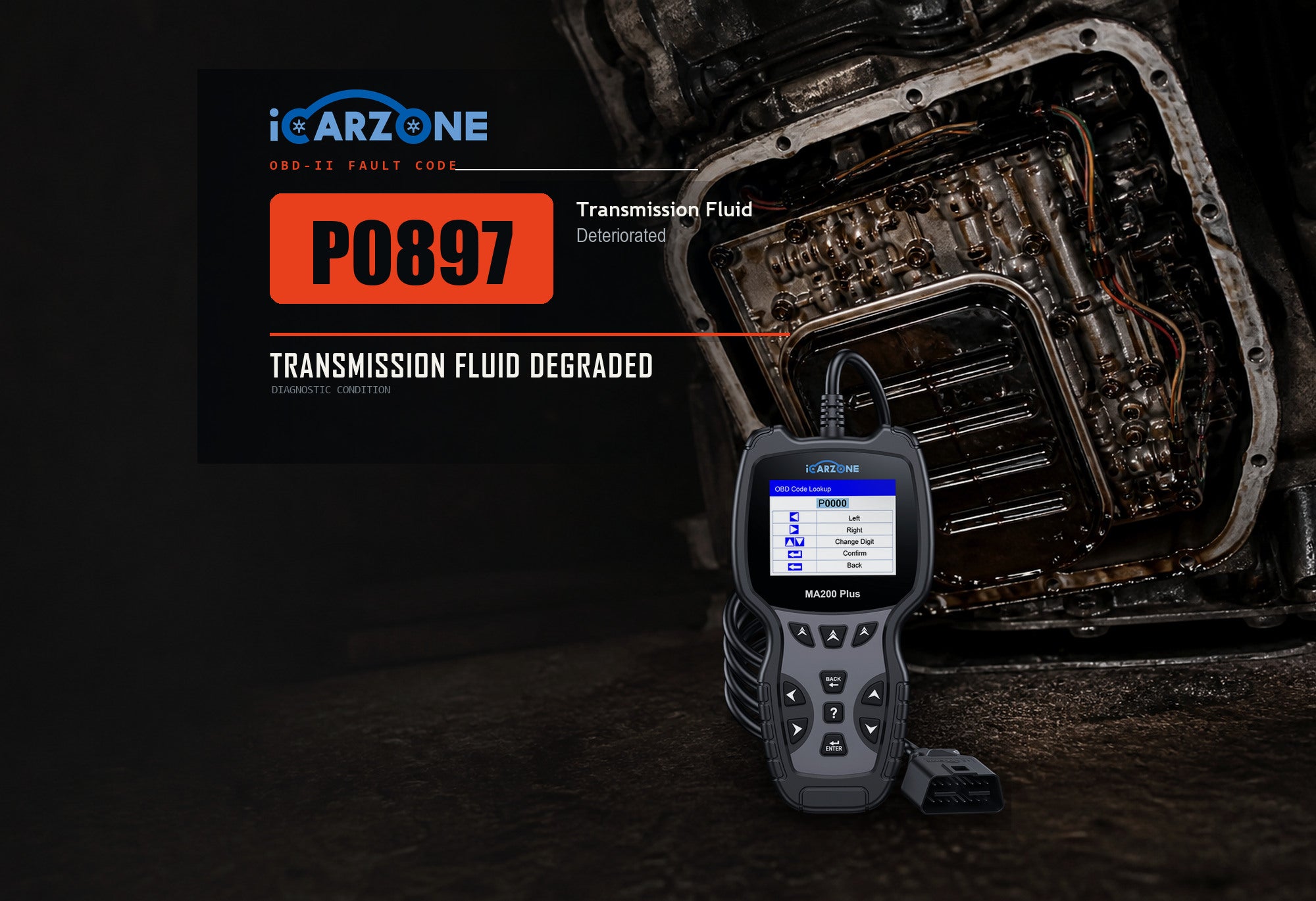 P0897 Transmission Fluid Deteriorated diagnostic illustration