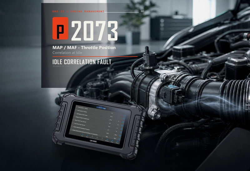 P2073 Code: Diagnose MAP/MAF-Throttle Correlation at Idle