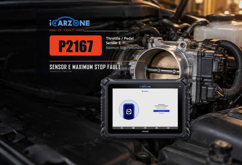 P2167 Code: Throttle/Pedal E Maximum Stop