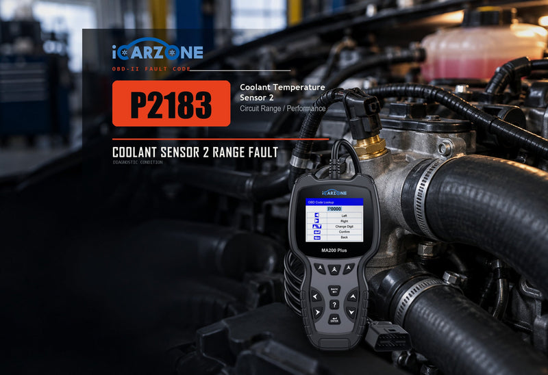 P2183 Code: Coolant Temperature Sensor 2 Performance