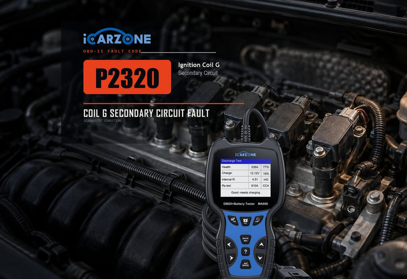 P2320 Code: Diagnose Ignition Coil G Secondary Circuit