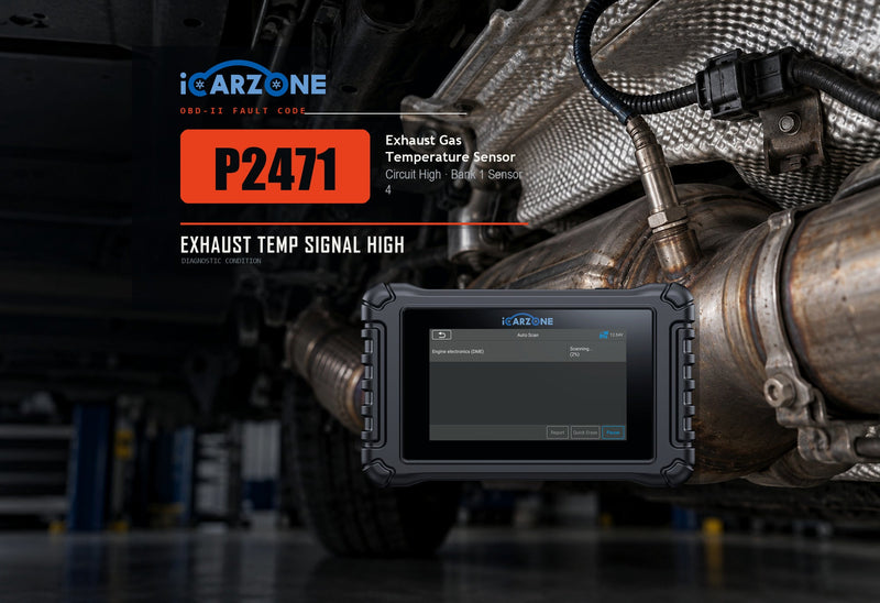 P2471 Code: Exhaust Temperature Sensor 4 Circuit High