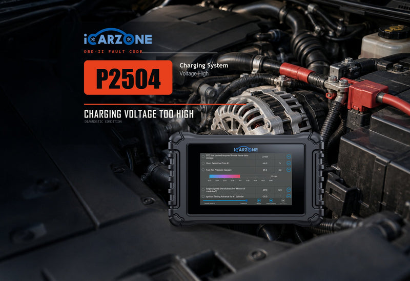 P2504 Code: Charging System Voltage High Diagnosis