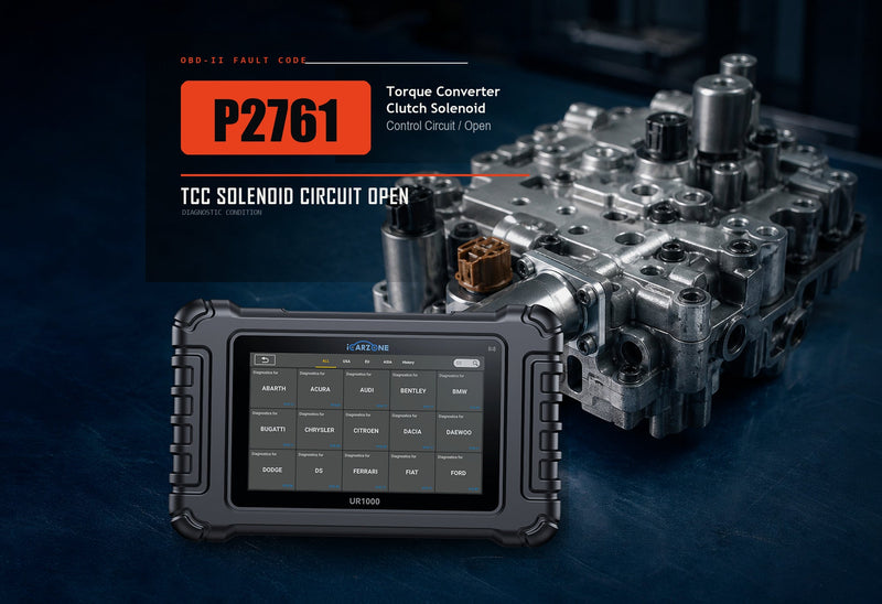 P2761 Code: TCC Pressure Control Solenoid Circuit/Open