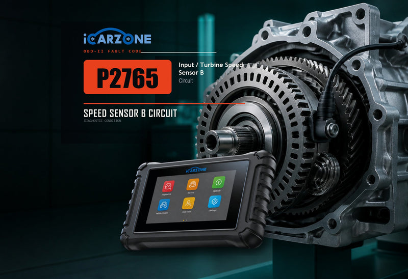 P2765 Code: Input/Turbine Speed Sensor B Circuit Diagnosis