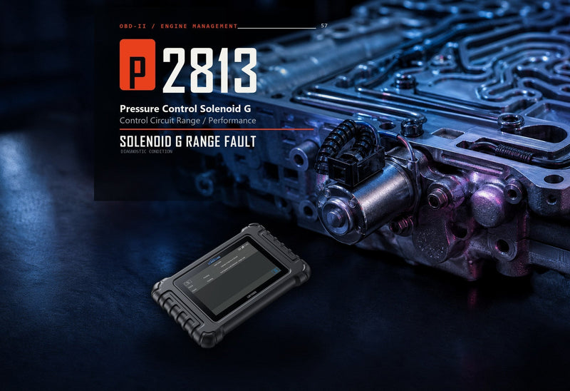 P2813 Code: Pressure Control Solenoid G Range/Performance