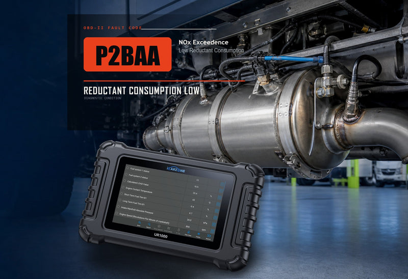 P2BAA Code: NOx Exceedance - Low Reductant Consumption