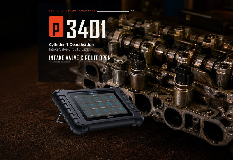 P3401 Code: Diagnose a Cylinder 1 Deactivation Circuit Open