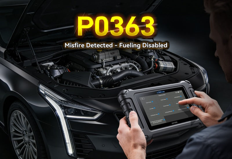 P0363: Camshaft Position Sensor Circuit Low Input (Bank 1, Sensor B) with ICARZONE UR1000