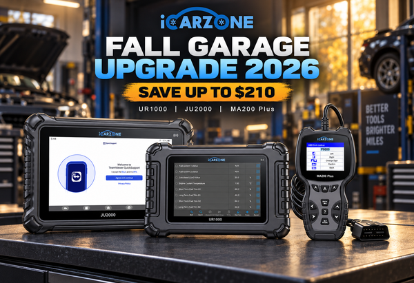 iCARZONE Fall Garage Upgrade 2026: Save Up to $210