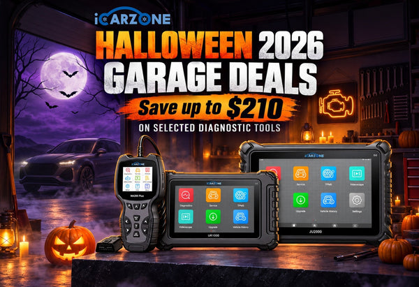 iCARZONE Halloween Sale 2026: Save Up to $210 on Diagnostic Tools