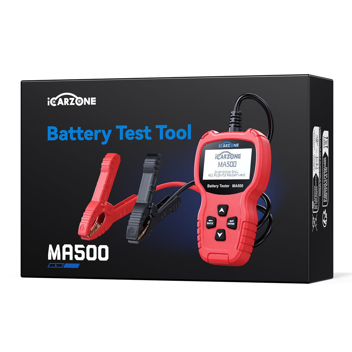 iCARZONE MA500 12V/24V Car Battery & Charging Tester