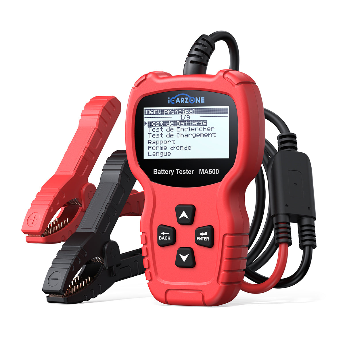 iCARZONE MA500 12V/24V Car Battery & Charging Tester