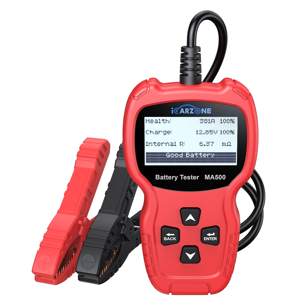 iCARZONE MA500 12V/24V Car Battery & Charging Tester