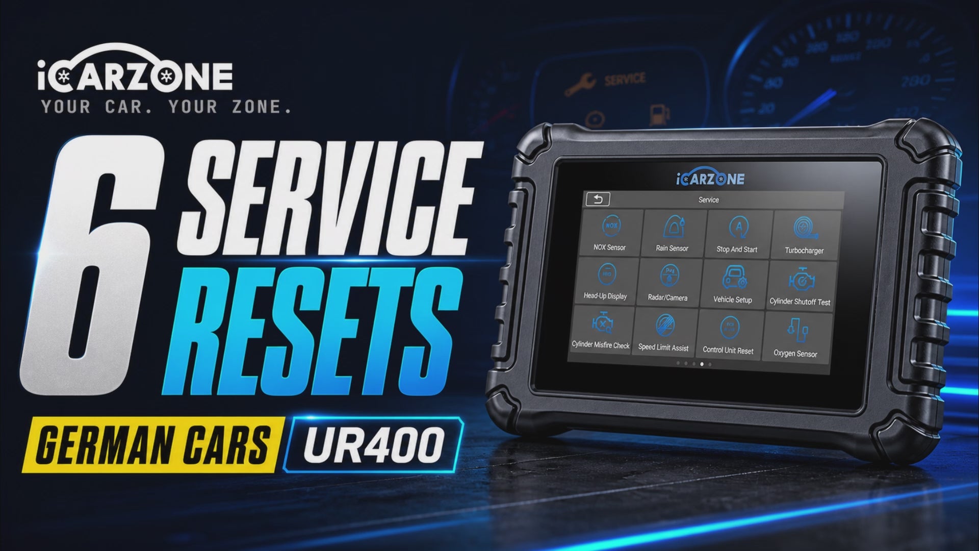 UR400 German Car Bidirectional Scan Tool with ECU Coding