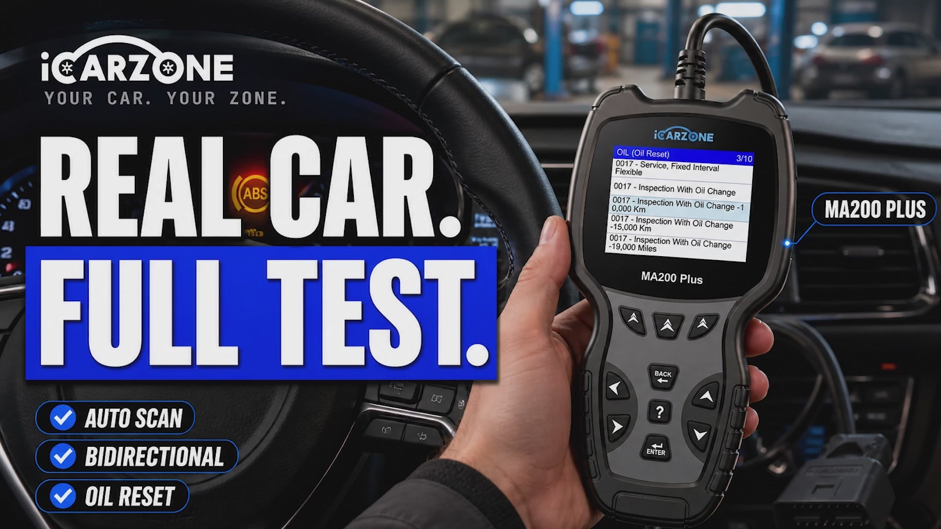 MA200 Plus Multi-System OBD2 Diagnostic Scanner