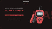 MA500 12V/24V Battery & Charging System Tester with SOH/SOC