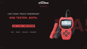 MA500 12V/24V Battery & Charging System Tester with SOH/SOC