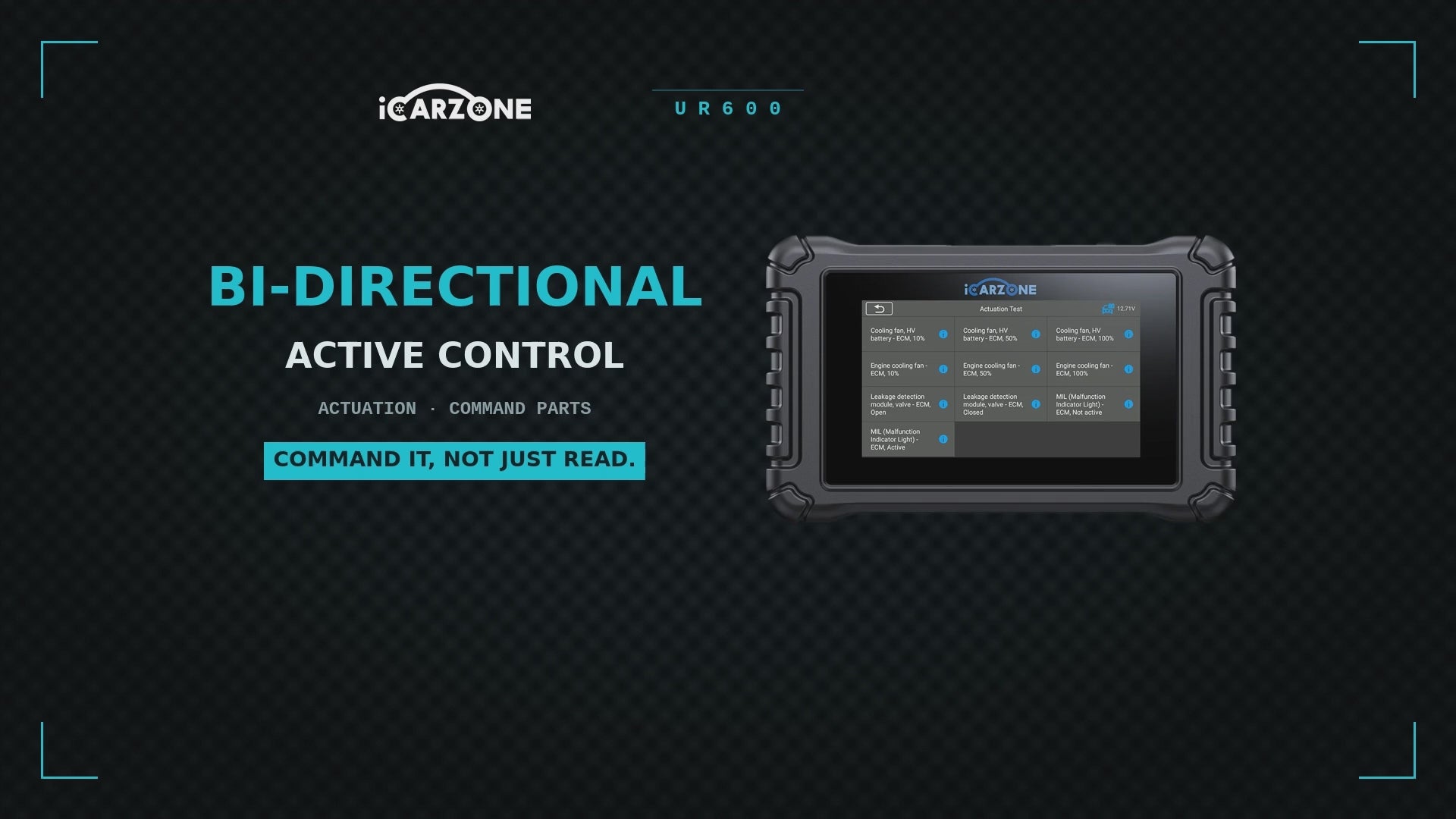 UR600 Bidirectional Scan Tool with ECU Coding & CAN-FD